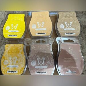 Scentsy Wax Bar Collection - Yellow, Cream, Brown